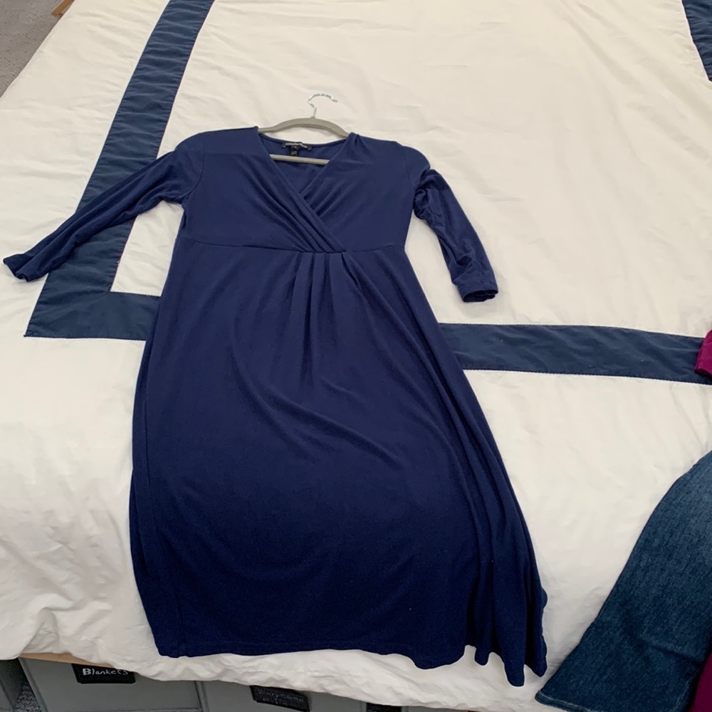 Isabella Oliver Navy Maternity Dress Size 3 (US Size 8)